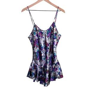 VNTG CALIFORNIA DYNASTY floral night dress M